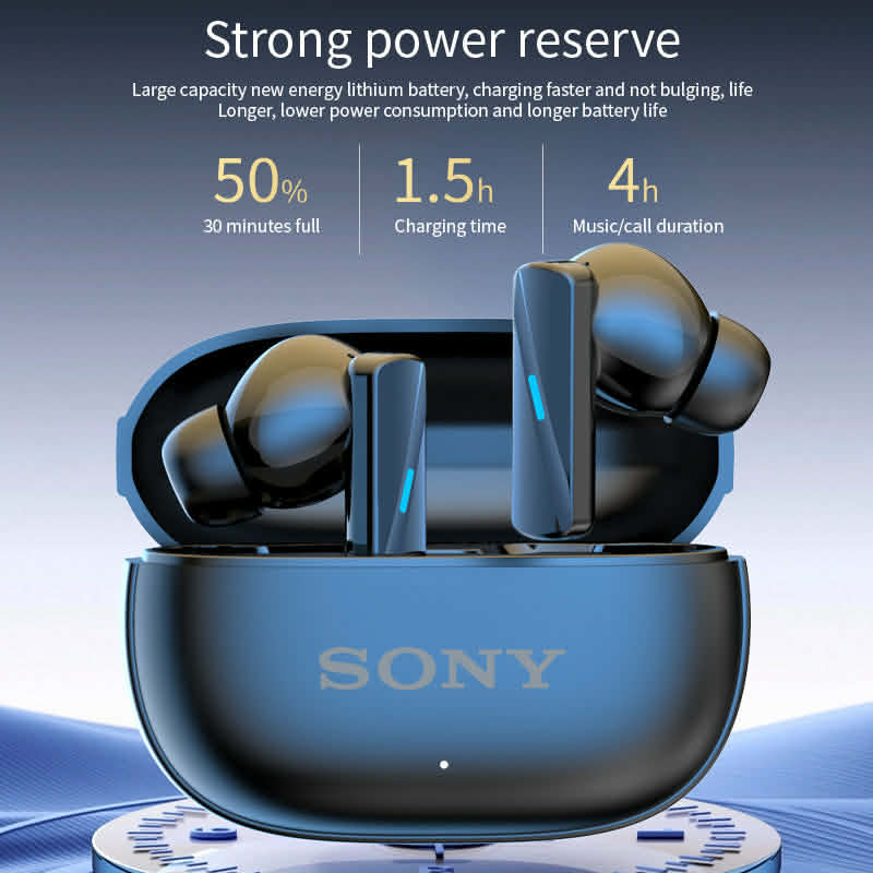 Eredeti Sony Mate 50 Bluetooth fülhallgató, fülhallgató, vezeték nélküli, sztereó, zajmentes, mikrofonnal, sport wifi fejhallgató