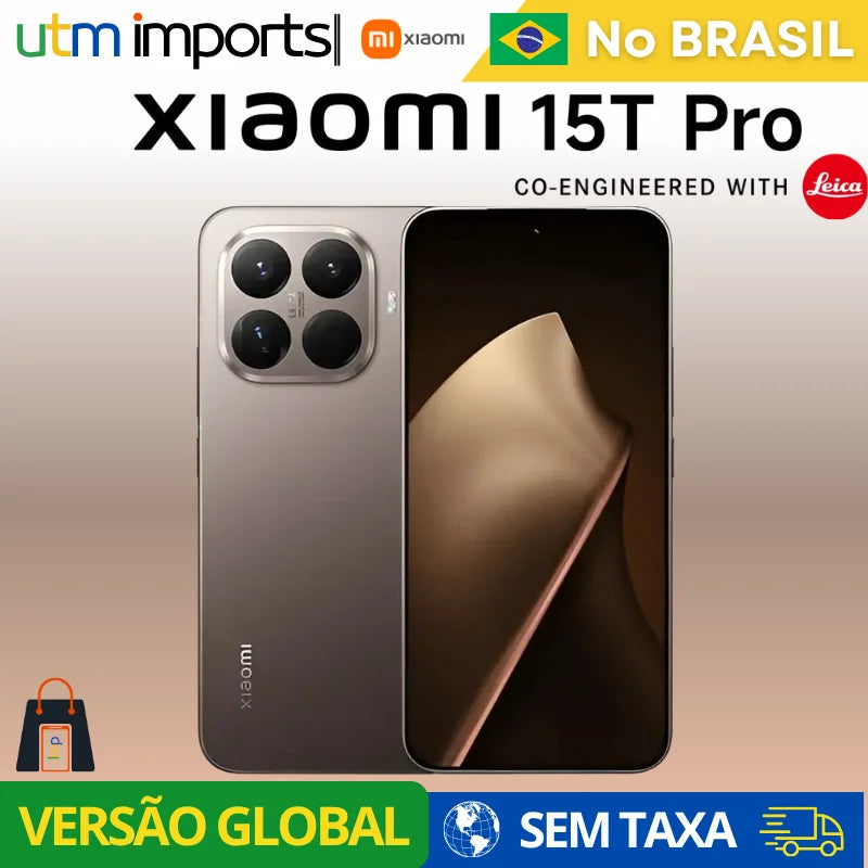 Xiaomi 15T PRO, Mi 15T PRO, Global Version, Smartphone, AMOLED, Leica, Local Stock