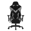 WOLTU Swivel Computer Desk Office Chair Racing Gaming Chair Faux Leather Seat with 155°Tilt Reclining Lumbar Cushion Relaxing