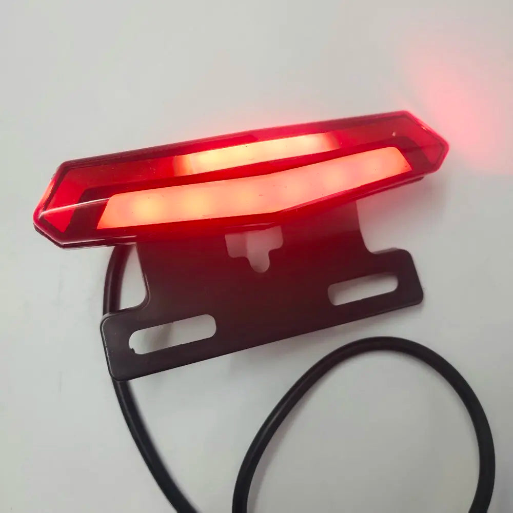 Night-Traveling Electric Bicycle Lights Turning Light Water Flow Led Tail Lights Modified Electric Scooter Lamp
