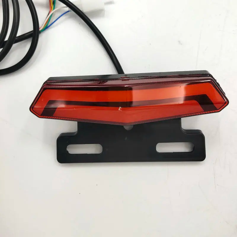 Night-Traveling Electric Bicycle Lights Turning Light Water Flow Led Tail Lights Modified Electric Scooter Lamp