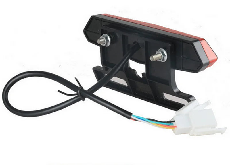 Night-Traveling Electric Bicycle Lights Turning Light Water Flow Led Tail Lights Modified Electric Scooter Lamp