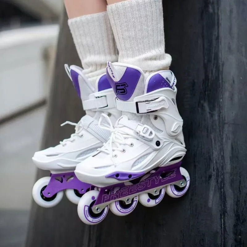 Customization Professional Adult Outdoor Inline Skating Shoes Freestyle Slalom Urban Speed Racing Wear Resistant Hard Shell