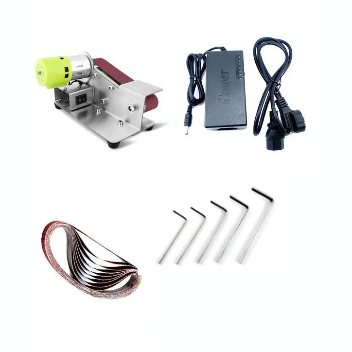 G30 Electric belt machine DIY polishing machine knife sharpener artifact sharpener blade machine desktop grinding machine