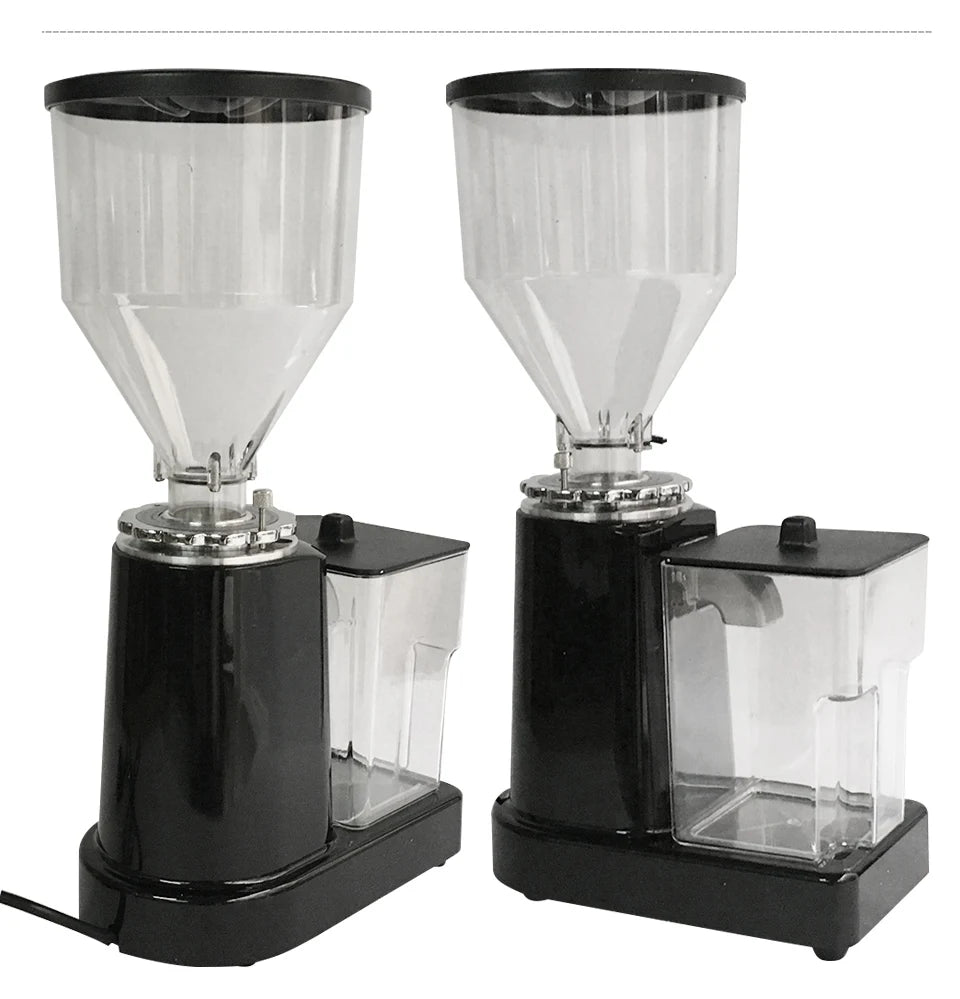 XEOLEO Electric Coffee Grinder 200W Espresso Machine Coffee Bean Miller 60mm Flat Burr Grinder Espresso Maker 20 Steps
