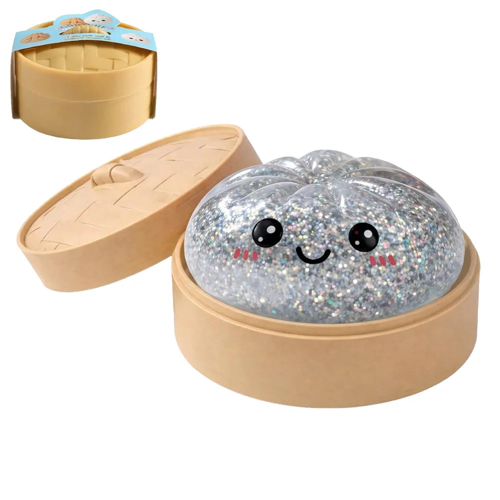 Dumpling Shape Slow Rising Stress Ball Reusable Squeeze Home Decor Festival Birthday Gift 2026 New In Stock