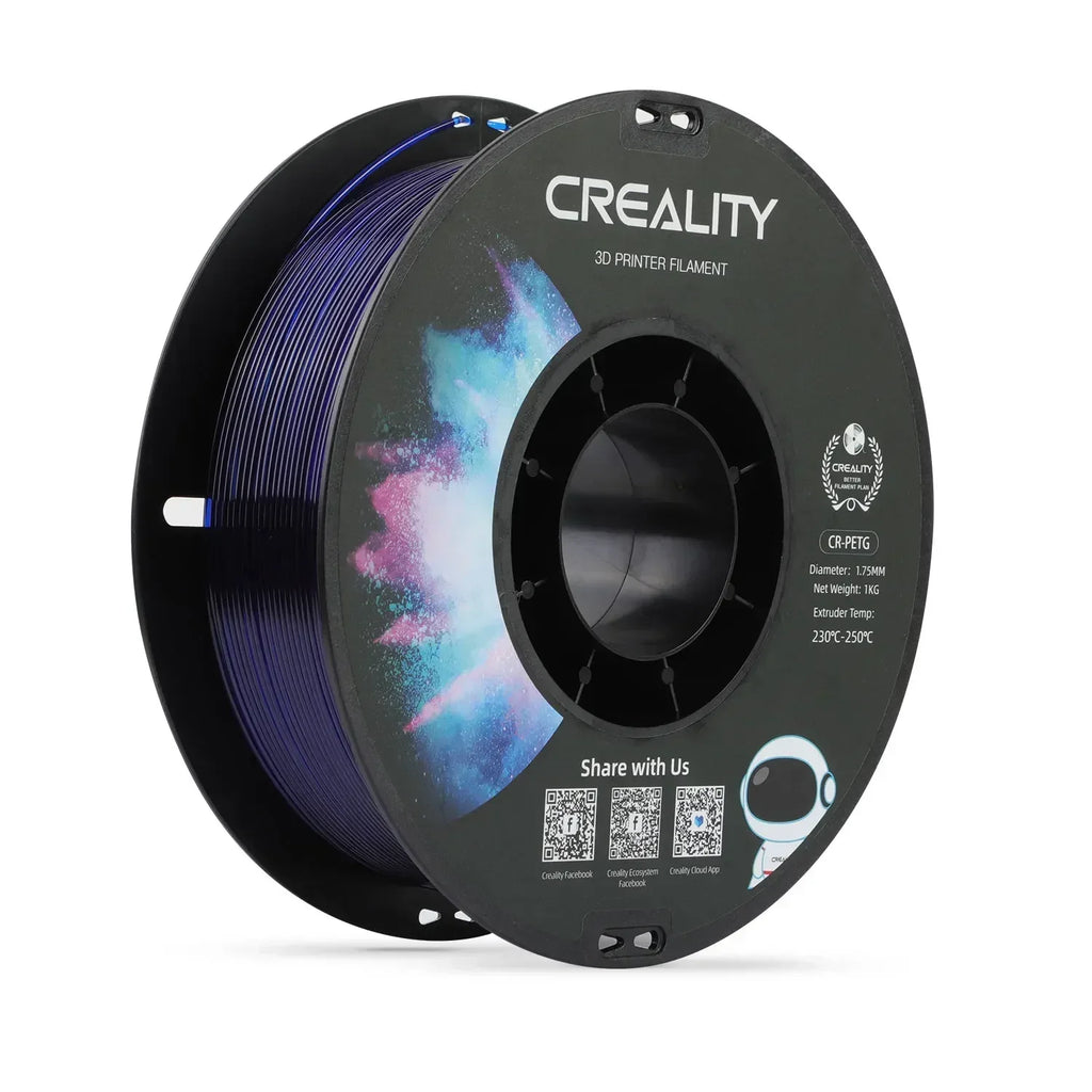 Original CREALITY Printer CR-PETG Filament 1KG 1.75mm 7 Colors Choose High Temperature Eco-friendly Odorless Non-toxic Excellent