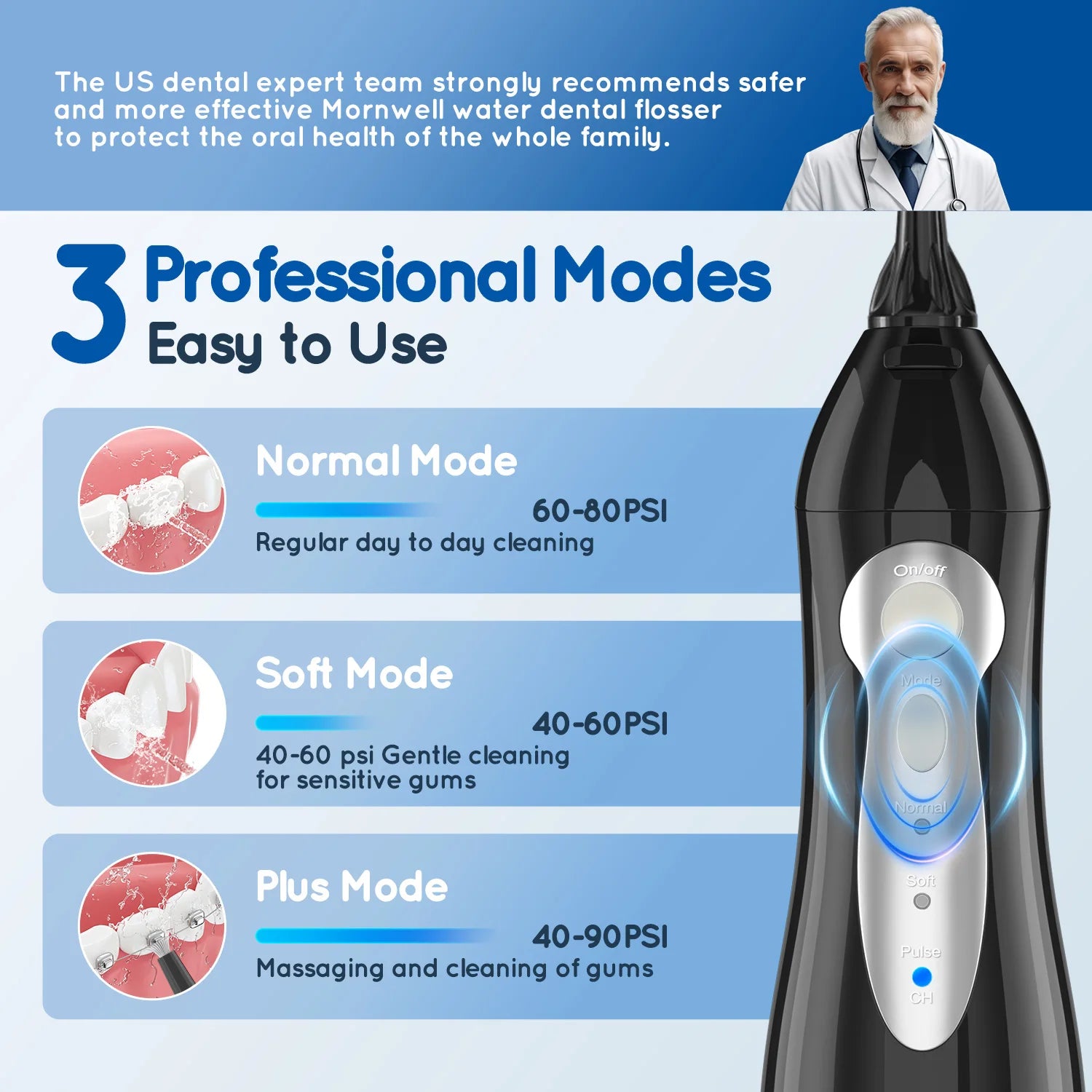 Electric Toothbrush with Water Flosser Combo in One - Sonic Flossing Toothbrushes for Teeth Cleaning, Rechargeable for Adults