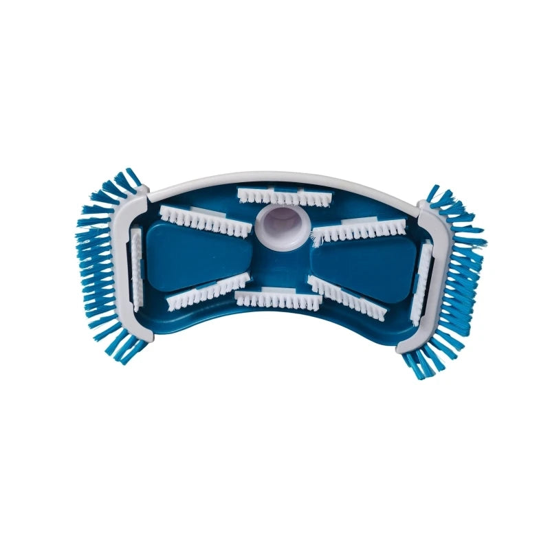 Vacuum Head with Side Brushes，Portable & Durable Plastic Design，Pool Maintenance