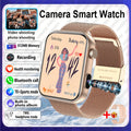 2025 New HD Camera Smart Watch Men Women Photos Record Video Health Monitor Sports Fitness Waterproof Bluetooth Call Smart Watch