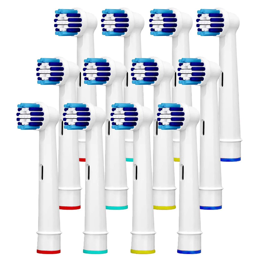 Replacement Brush Heads Compatible with OralB Braun- Pack of 8 Professional Electric Toothbrush Heads- Precision Refills for Ora