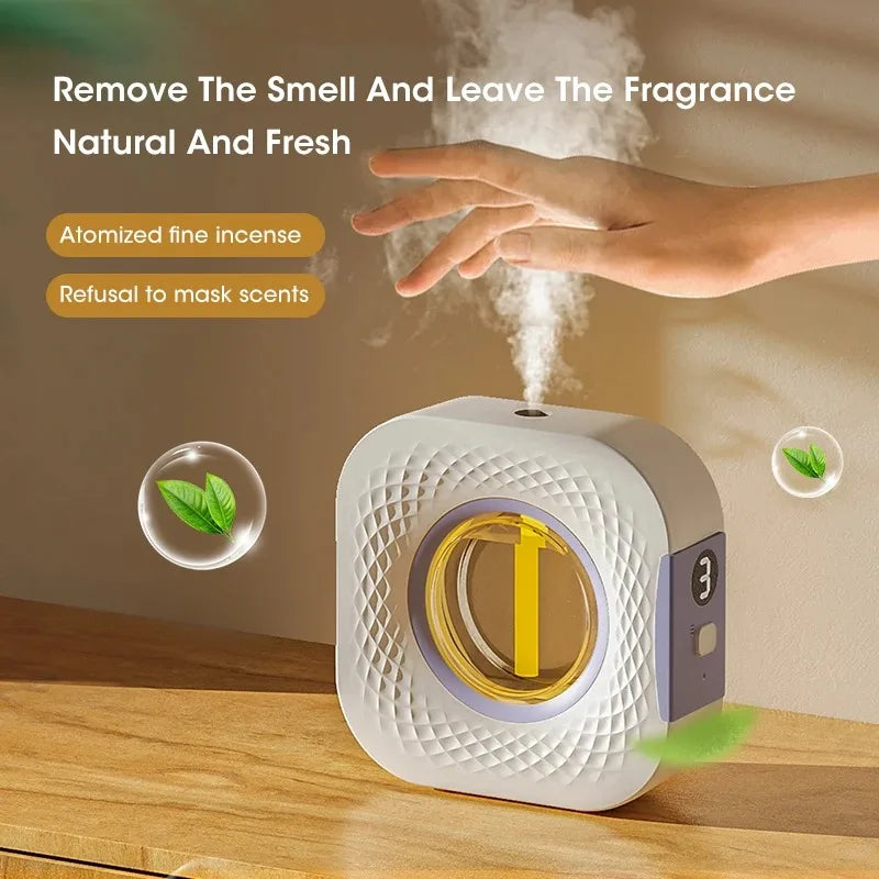 Automatic Aromatherapy Machine Mini Diffused Aromatherapy Machine Portable Fragrance Sprayer Air Freshener Hilton Lavender Oil