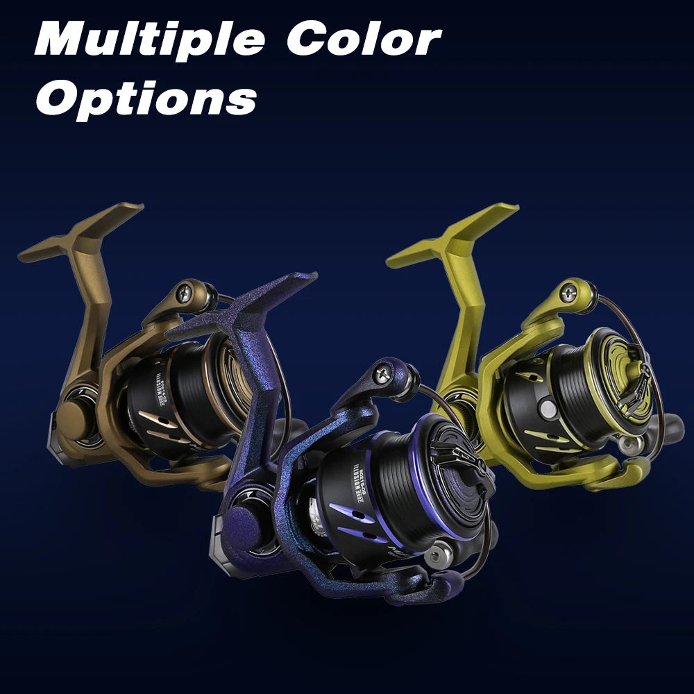 Mifine ILLUSION Fishing Reel Lightweight Spinning reels 800 4.8:1 4kg Grag 5+1 Ball Bearings Trout Fishing Saltwater Freshwater