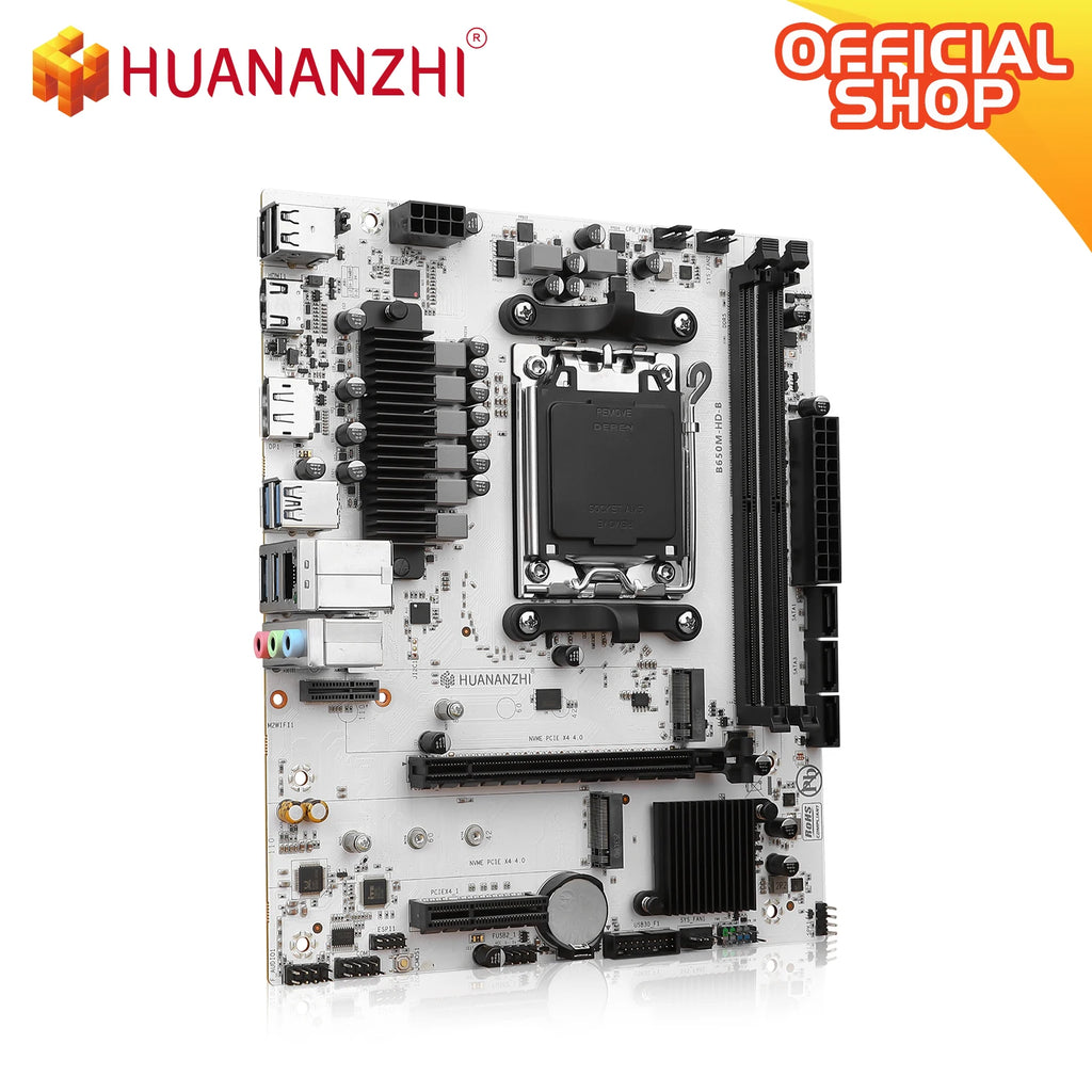 AMD B650M-HD-B M-ATX Motherboard, Supports AMD Ryzen 7000/9000 Series CPU, AM5 Socket, 2DDR5, 3M.2 NVMe, PCIE4.0