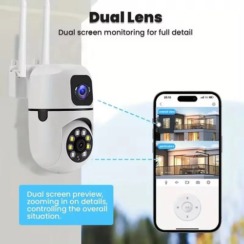 390EYES 4K 8MP WiFi Security Camera 4MP Indoor PTZ Camera Motion Detection Auto Tracking Two Way Audio Surveillance Cameras