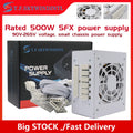 SFX 500W Fully Modular Power Supply 500W White 20+ 4Pin Power source for PC Gaming Desktop Mini ITX Case Small Computer Case