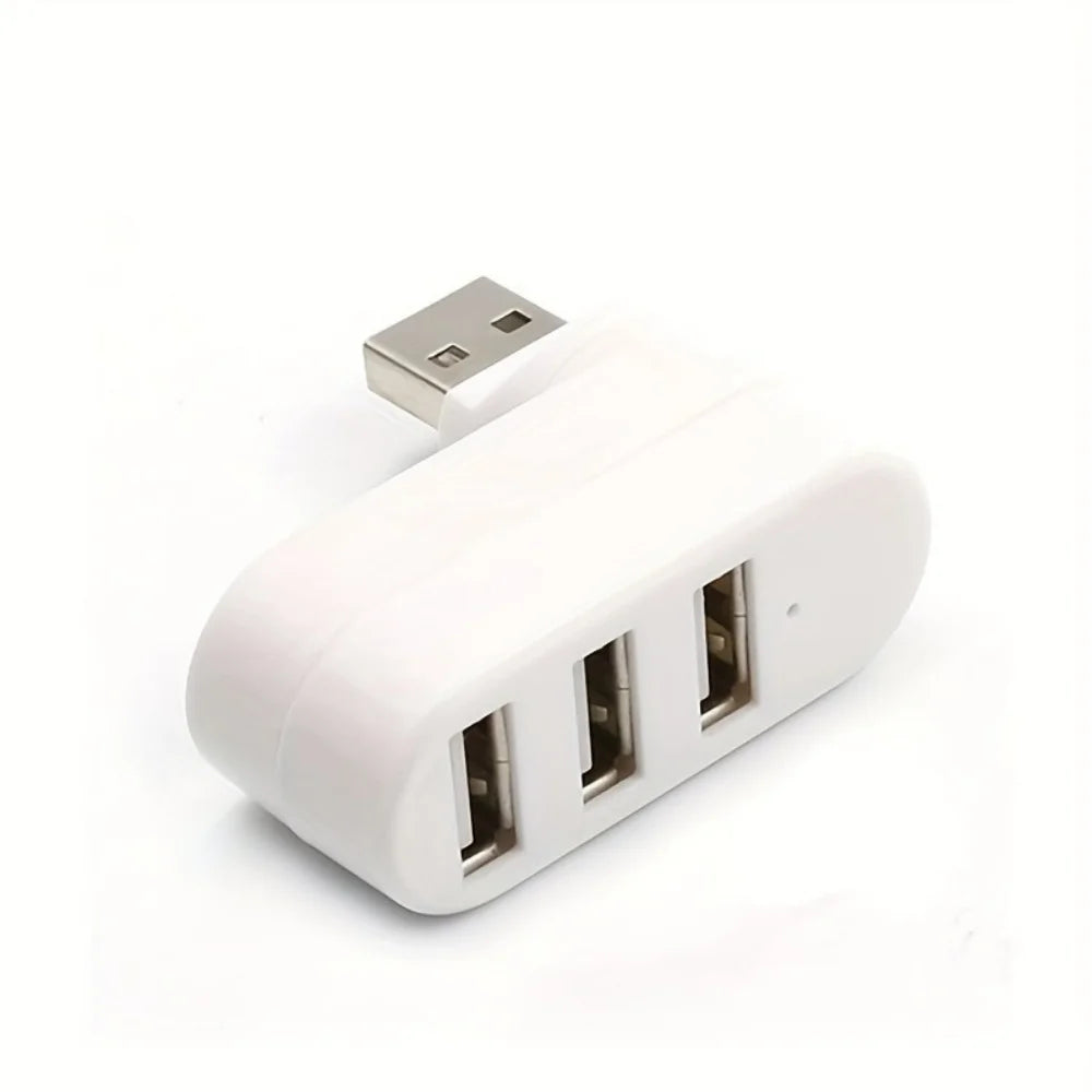 USB Hub 2.0 3.0 Adapter 180° Rotatable Multi Ports U Disk Card Reader Splitter High Speed Data Transfer For Computer Accessories