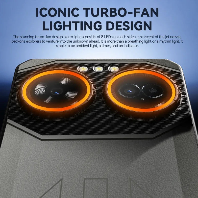 IIIF150 Air3S Rugged Machine 16GB(4+12) 128GB 16MP Camera 5500mAh Android 14 Ultra-Thin Rugged Global Version