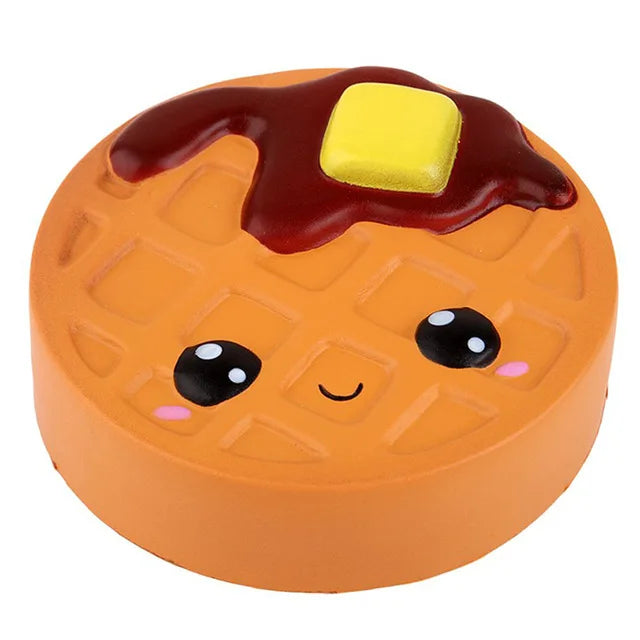 Squishies Fidget Toy Cartoon Ice Cream Popcorn PU Squishy Slow Rising Cream Scented Anti Stress Kawaii Kids Squishies Toys Gift