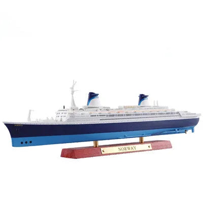 New product 1:1250 alloy cruise ship model,high-quality ship decorations,collectible gifts,wholesale