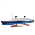 New product 1:1250 alloy cruise ship model,high-quality ship decorations,collectible gifts,wholesale