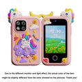 Children Kids Toy Phone Musical Unicorn Dinosaur Baby Mobile Selfie Camera MP3 Player Educational Toys Christmas Birthday Gifts
