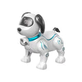 Plastic Electronic Robot Dog Toy with Light Interactive Touch Pets Toys Robotic Dogs Programmable Smart Electronic Stunt Pet