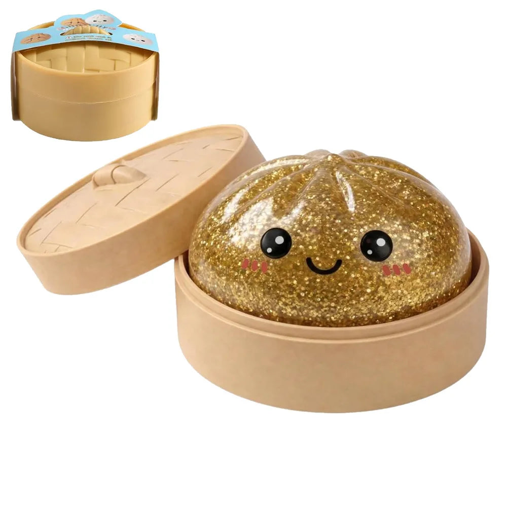Dumpling Shape Slow Rising Stress Ball Reusable Squeeze Home Decor Festival Birthday Gift 2026 New In Stock