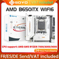 SOYO B650ITX AMD Motherboard AMD Ryzen AM5 DDR5 Supports CPU 7000 8000 9000 Processors Pcie5.0x16 Pcie4.0x4 M.2 ARGB WIFI6