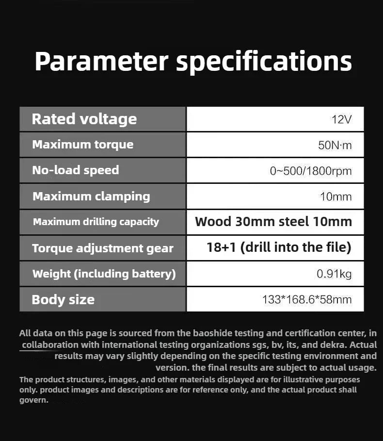 WORX Cordless Electric Drill 12V 50Nm 1800rpm Smart Clucth Auto Stop Brushless Motor Metalworking Home Power Tools WU135
