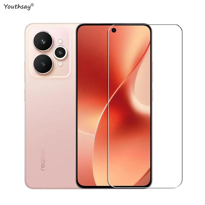 6in1 Full Gule Glass For Realme 15 Tempered Glass Realme 15 Screen Protector HD Protective Phone Camera Lens Film Realme 15 5G