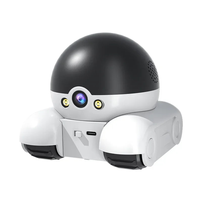 Pet Mobile Camera HD 4MP 4K WIFI IP CCTV Baby Home Security Camera 2 Way Audio Intercom Night Vision PIR Control Mobile