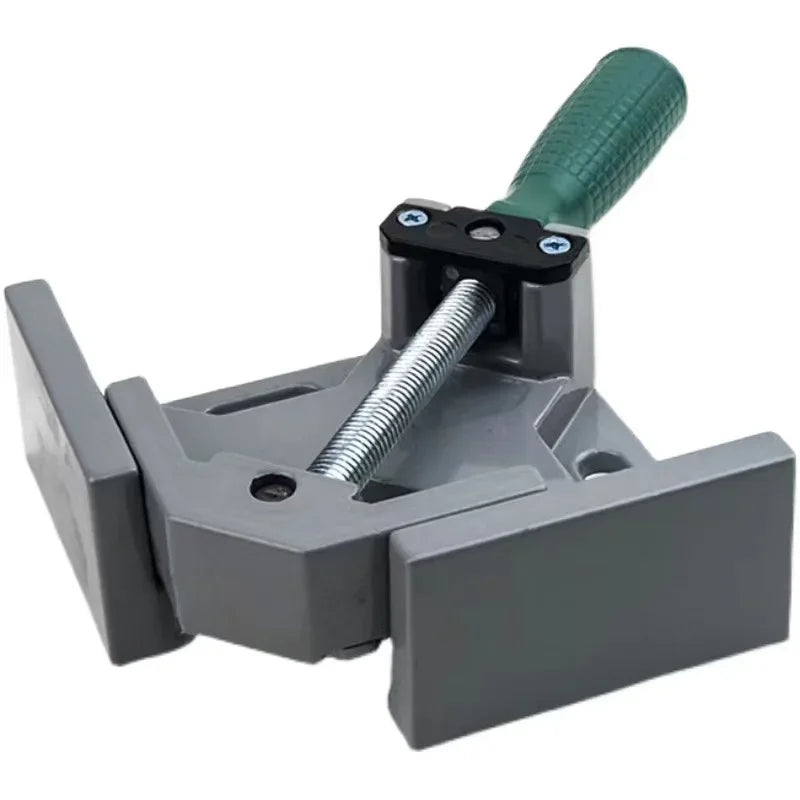 Right Angle Clamp Picture Frame Corner Clamp with Adjustable Aluminum Alloy Swing Jaw Quick Grip Bar Clamps Woodworking Tool