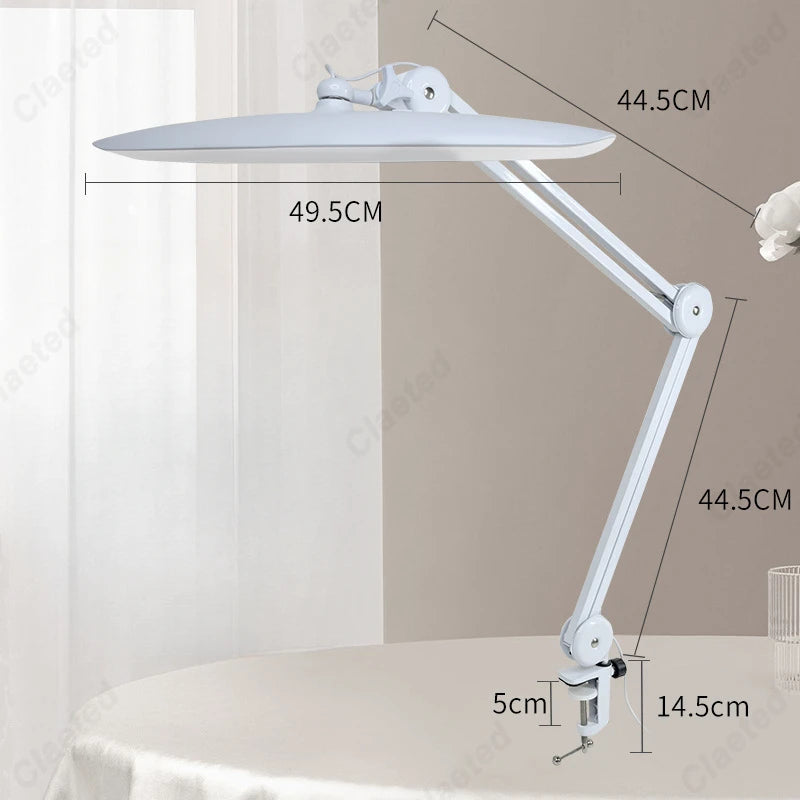 Creative New LED Cold Light Folding Clip Lamp Study Office Bedroom Bedside Eye Protection Lighting