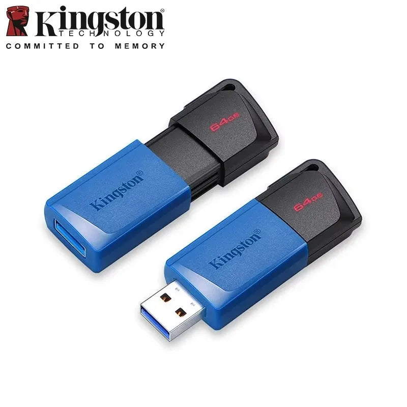 Kingston DataTraveler Exodia M USB Flash Drive 64GB 128GB 256GB USB 3.2 Pen Drive Mini Key Memory DTXM Flash Drive for Computer