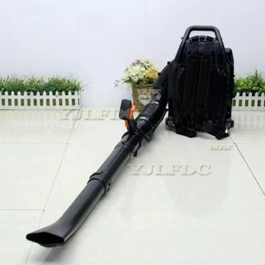 75.6Cc BBX9900 Air Blower Four-Stroke Knapsack Snow Blower Petrol Leaf Blower Leaf Vacuum Wind  High Vacuum Fan
