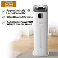 12L Intelligent Floor-Standing Humidifier Bedroom Living Room Office Three-Use Allergic Crowd Humidifier Winter Dry Skin Savior