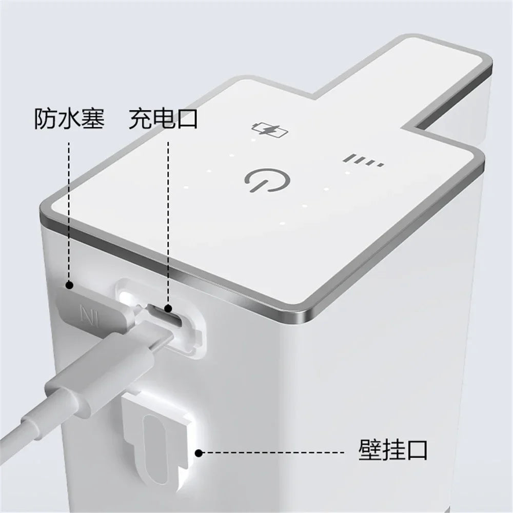 400ML Smart 4 Levels Automatic Foam Soap Dispenser Touchless Sensor Generator for Wall Mount Hand Washer