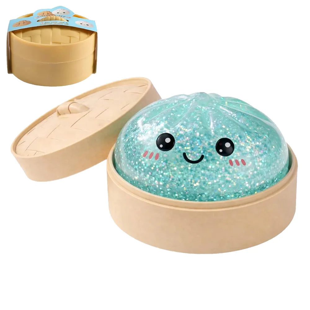 Dumpling Shape Slow Rising Stress Ball Reusable Squeeze Home Decor Festival Birthday Gift 2026 New In Stock