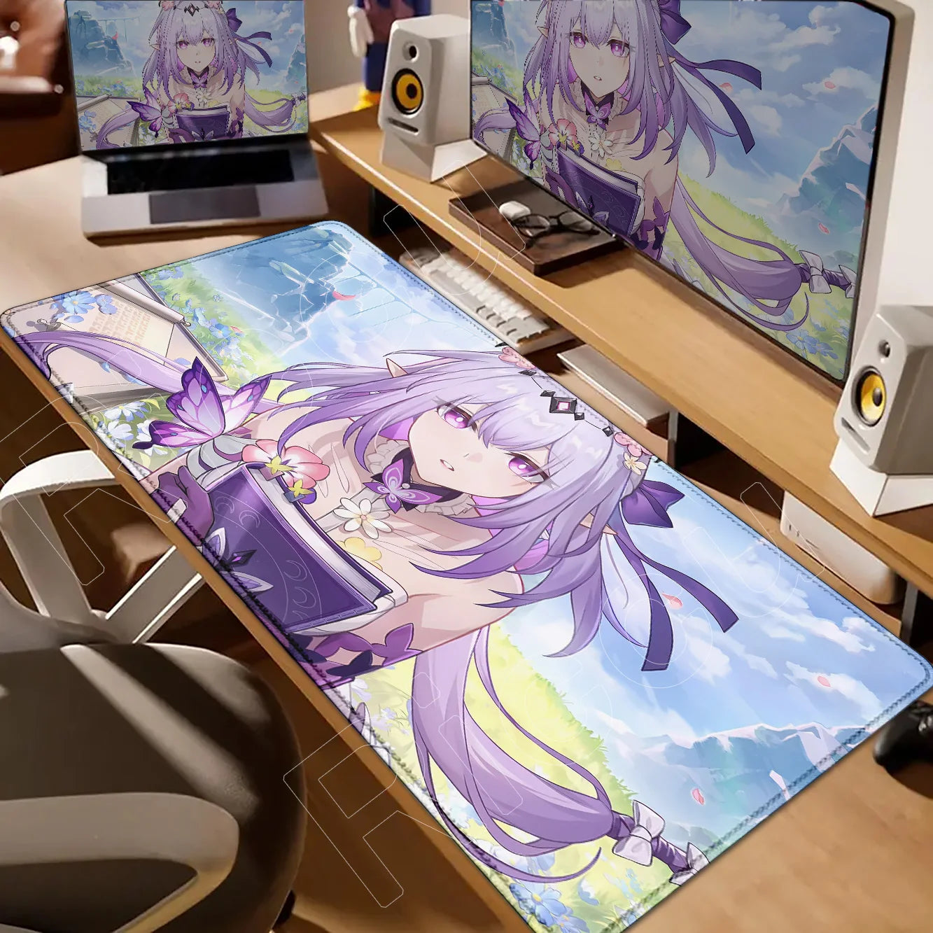 Castorice Evernight Cyrene Mouse Pad Honkai Star Rail Large Mousepad Computer Keyboard XXL Anime Pc Gaming Accessories Desk Mat