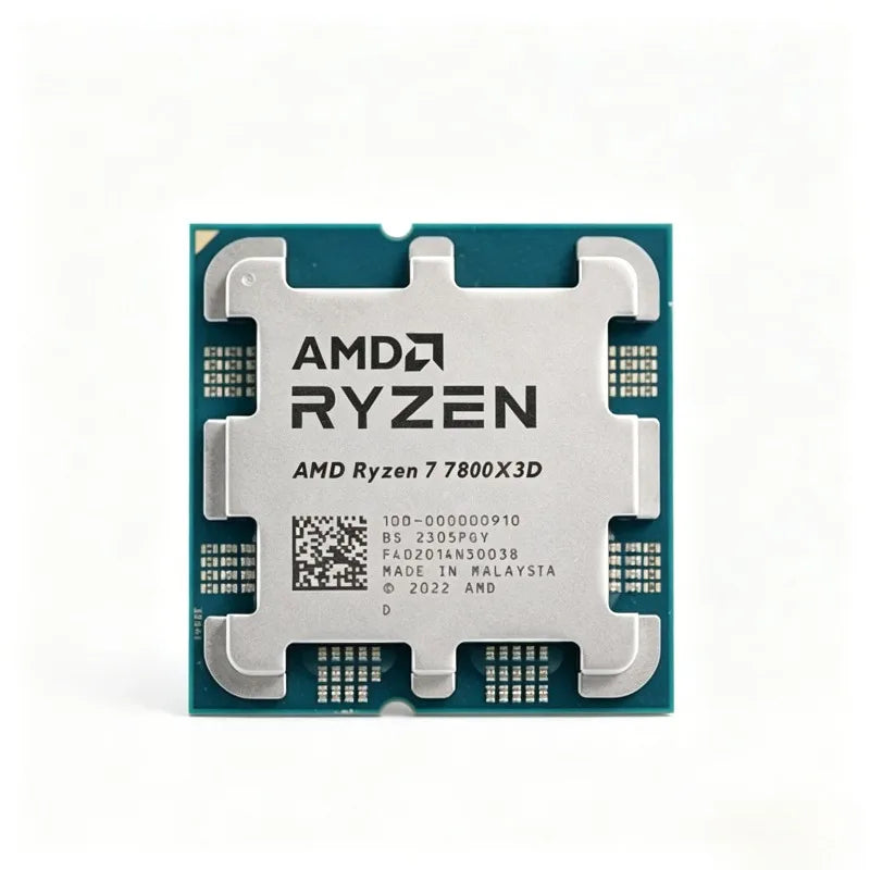 AMD Ryzen 7 7800X3D Desktop CPU Zen4 5nm 8C16T 5.0GHz 96MB 3D V-Cache AM5 120W Radeon Graphics Gaming Processor