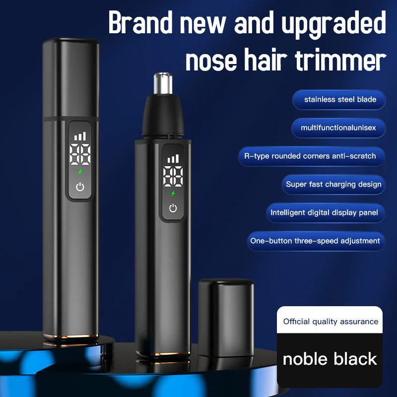 Electric Nose Hair Trimmer High Speed Motor Hair Remover Lips Eyebrows Razor Portable Clipper Trimmer For Men and Women