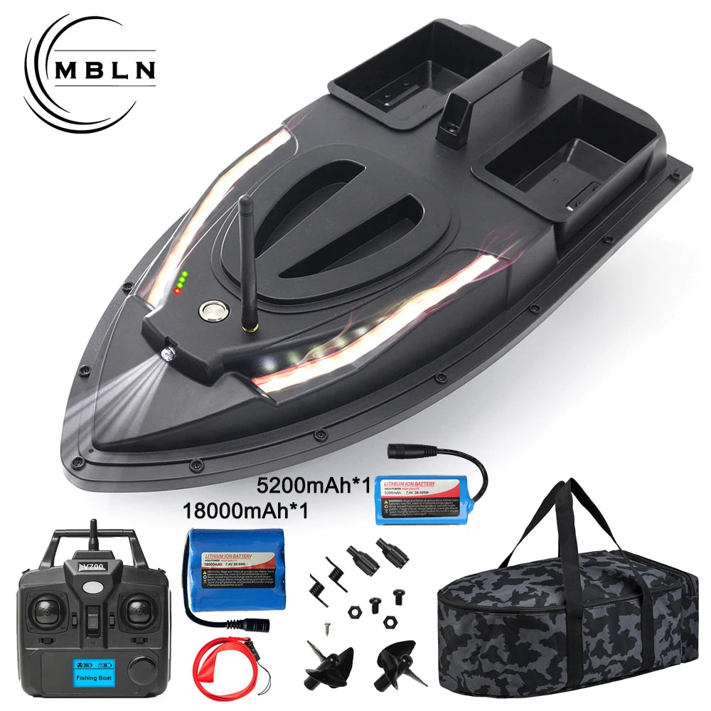 Brand,Fishing Bait Boat,Dual Motors,Steering Tail Light,Cruise Control,1.5kg Load Capacity,Auto Yaw Correction,Low Battery Alert