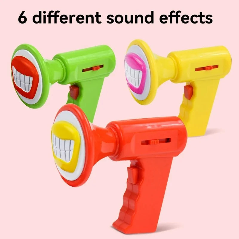 Voice Changer for Kids - Megaphone with 6 Sound Effects - Role-Playing Voice Speaker for Boys and Girls ﻿
