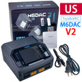 US ToolkitRC M6DAC V2 Charger 1-6S Intelligent Balance 2CH AC/DC Toy Model Vehicle, Vessel, Drone Lithium Battery FPV