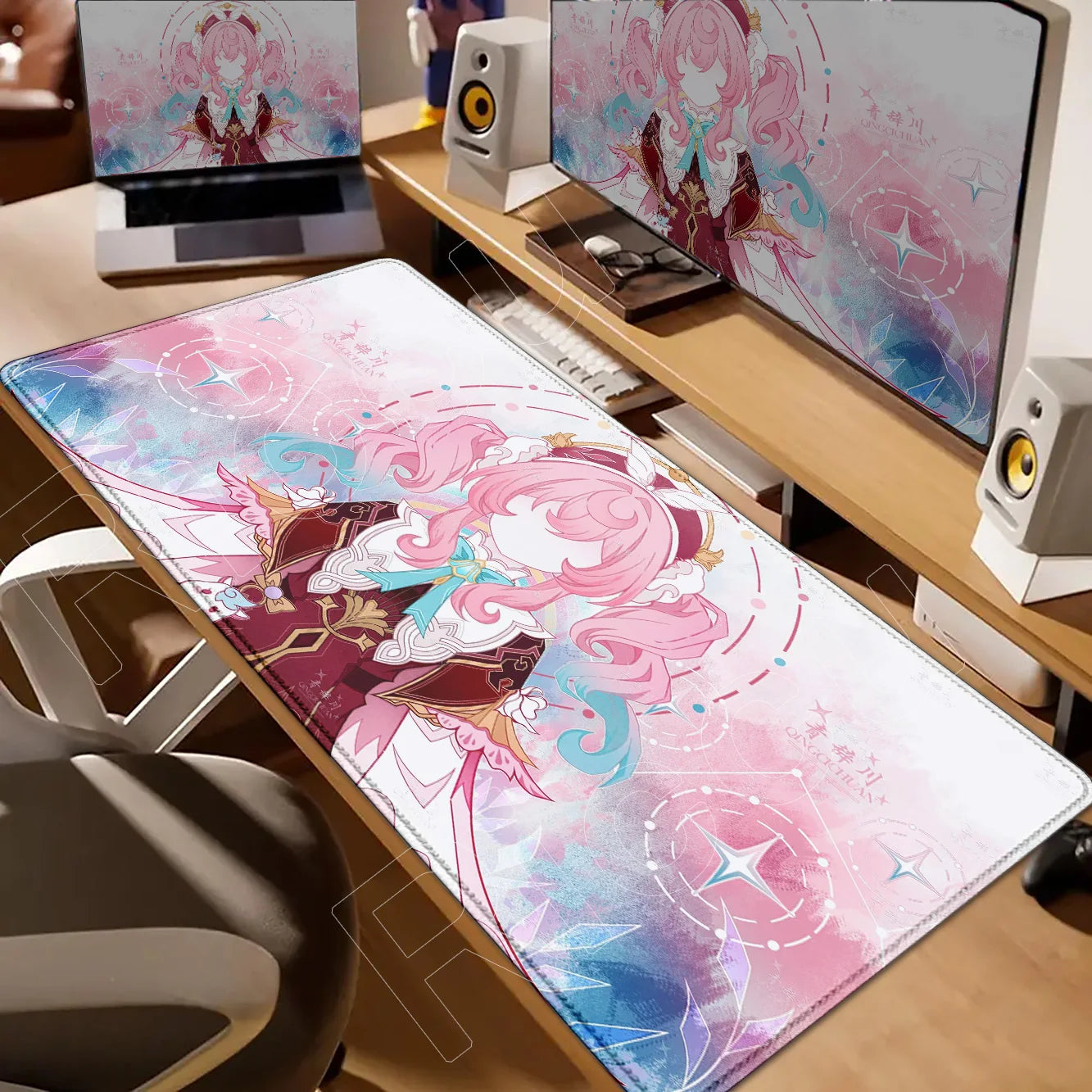 Castorice Evernight Cyrene Mouse Pad Honkai Star Rail Large Mousepad Computer Keyboard XXL Anime Pc Gaming Accessories Desk Mat
