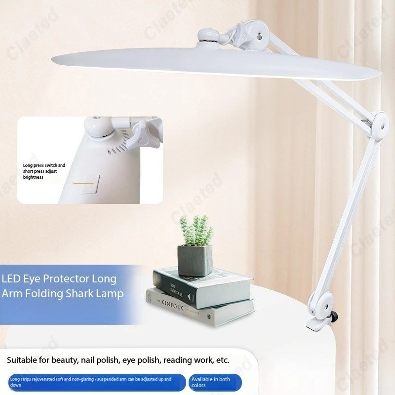 Creative New LED Cold Light Folding Clip Lamp Study Office Bedroom Bedside Eye Protection Lighting