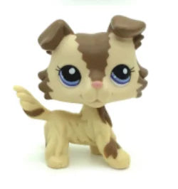 New Rare Lps Pet Shop Toys Shorthair Cat Cute Tiger Cat Lps Action Classic Gifts Children's Gifts