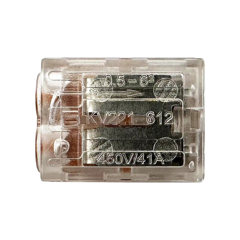 Terminal 6mm2 orange transparent Mini Quick connector replacement tape universal compact home wiring terminal