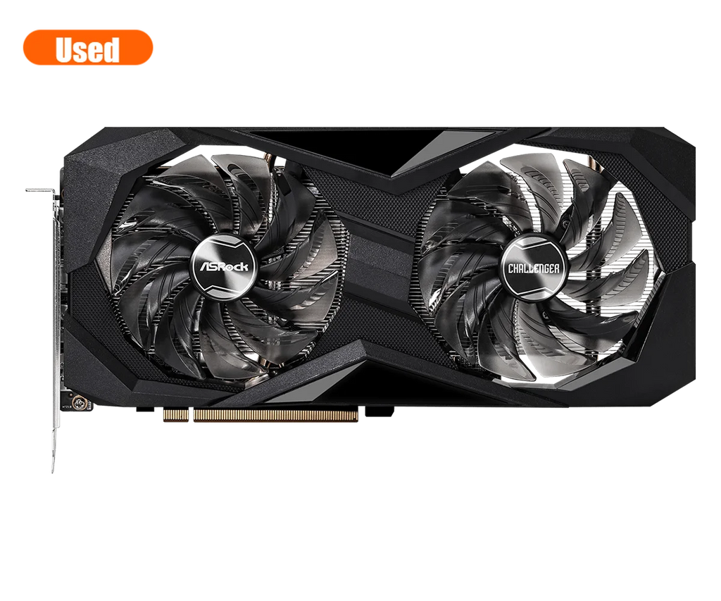ASROCK AMD Radeon RX 6600XT Challenger D 8GB OC GDDR6 128-bit 6600XT  Video Cards GPU Graphic Card DeskTop